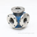 Investment casting impeller pump housing case shell parts